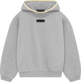 Essentials SS24 Light Grey Patch Hoodie