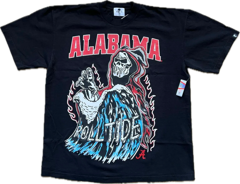 Warren Lotas Alabama Roll Tide Black Tee