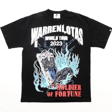 Warren Lotas World Tour 2023 Black Tee