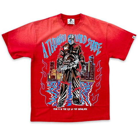 Warren Lotas Thousand Yard Stare Red Tee