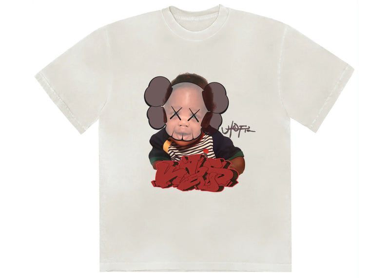 Utopia Kaws 1 Cream Tee