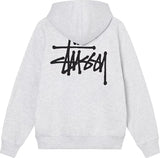 Stussy Basic Ash Heather Hoodie