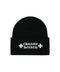 Chrome Hearts Stacked Black Beanie