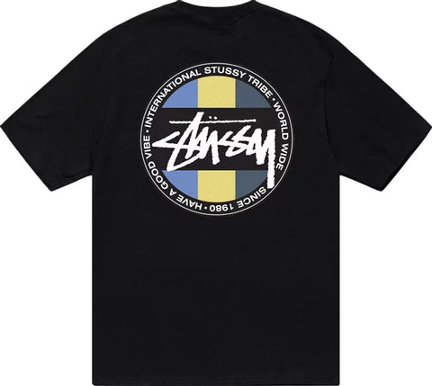 Stussy Classic Dot Black Tee