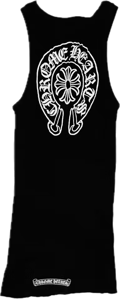 Chrome Hearts Rib Black Tank