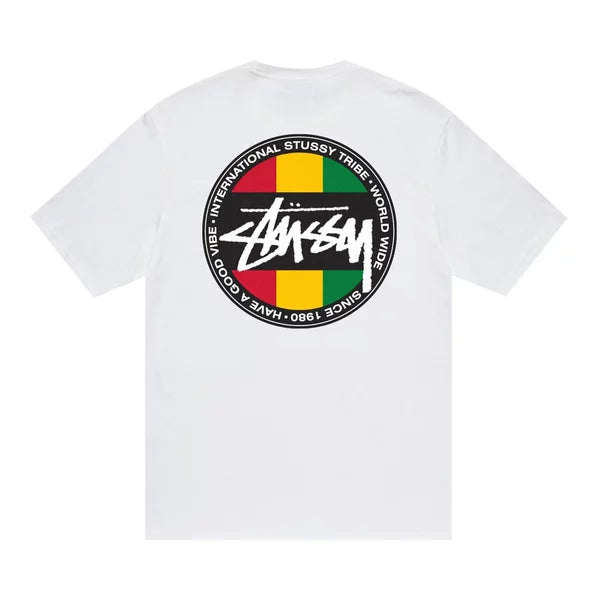 Stussy Classic Dot White Tee