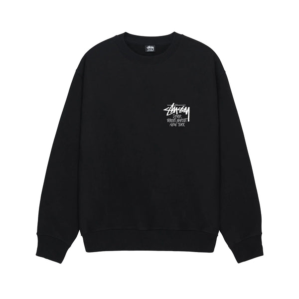 Stussy DSM New York Black Crewneck