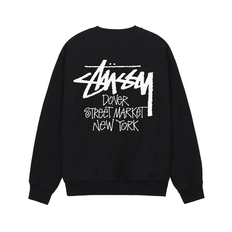 Stussy DSM New York Black Crewneck