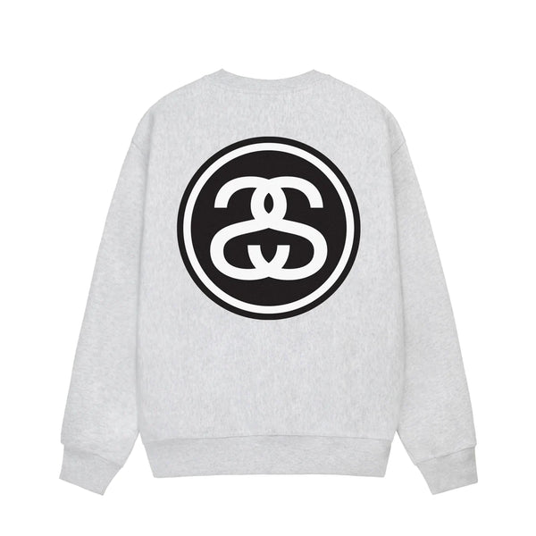 Stussy SS Link Ash Heather Crewneck