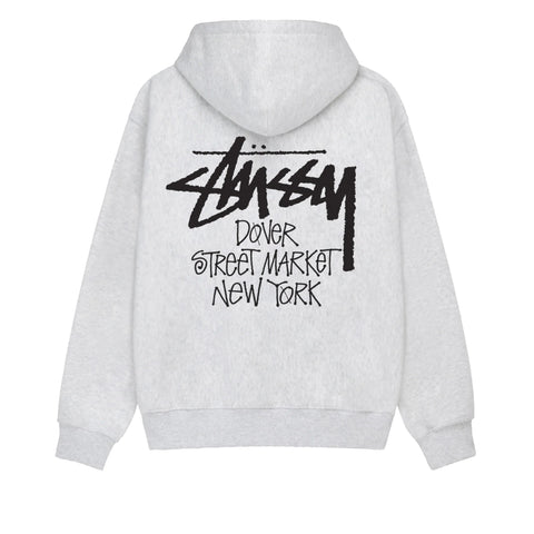 Stussy Stock DSM New York Heather Grey Zip Up
