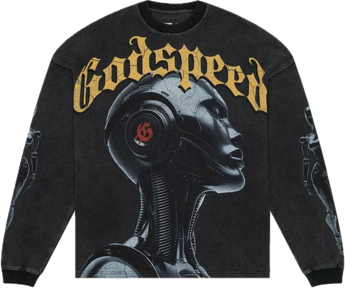 Godspeed Alexa Black Thermal L/S Tee