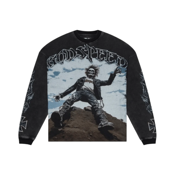 Godspeed Rocker Black Thermal L/S Tee