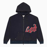 Godspeed OG Logo V2 Navy/Red Hoodie