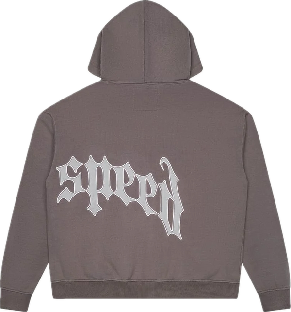 Godspeed OG Logo V2 Stone Grey Hoodie