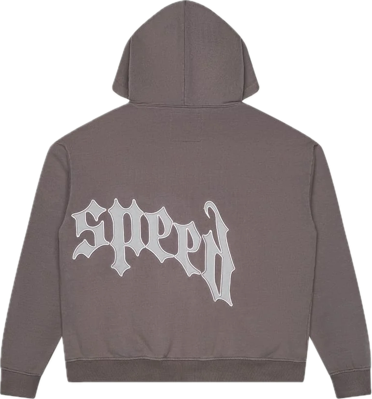 Godspeed OG Logo V2 Stone Grey Hoodie