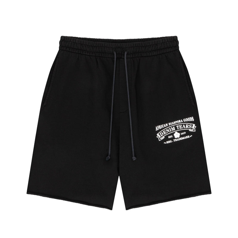 Denim Tears ADG Black Sweatshorts