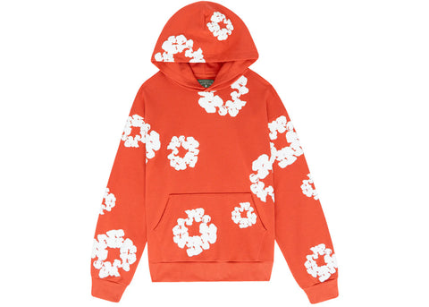 Denim Tears Cotton Wreath Orange Hoodie