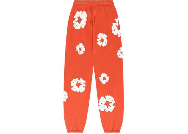 Denim Tears Cotton Wreath Orange Sweatpants