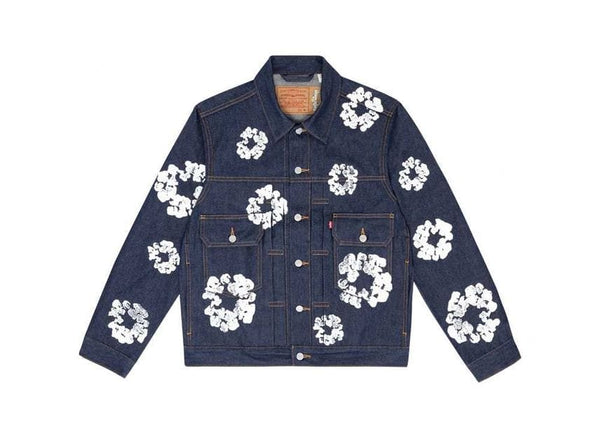 Denim Tears Cotton Wreath Selvedge Jean Jacket