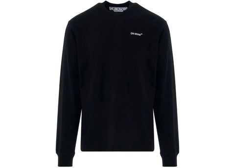 Off-White Carravagio Arrow Skate Black L/S Tee