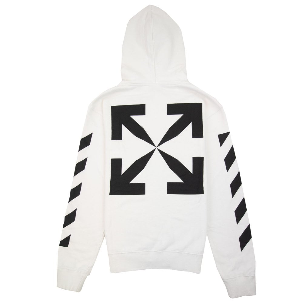 Off white stripes hoodie hotsell