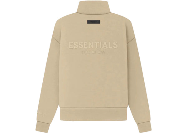 Essentials Sand Back Logo Full Zip