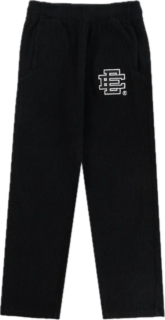 Eric Emanuel Thermal Black Sweatpants