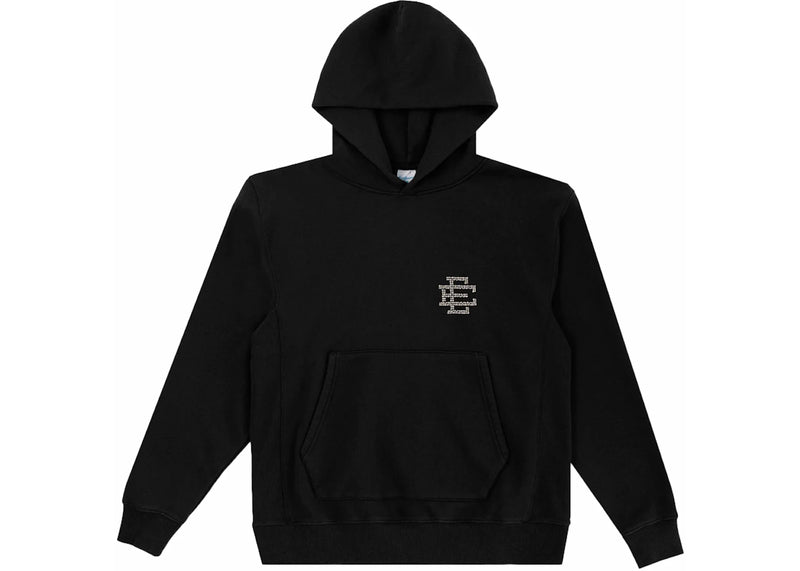 Eric Emanuel Swarovski Crystals Black Hoodie