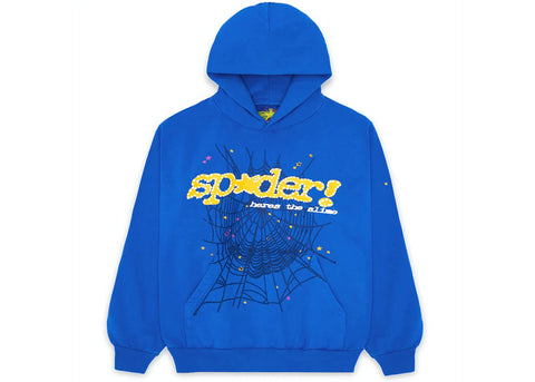 Sp5der TC Blue Hoodie