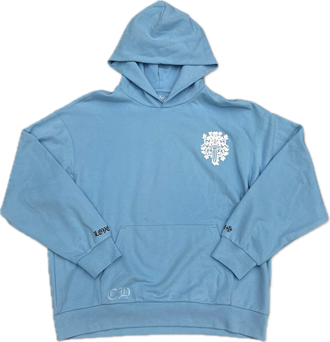 Chrome Hearts Dagger Miami Art Basel Blue Hoodie