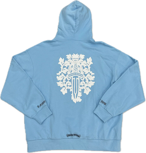 Chrome Hearts Dagger Miami Art Basel Blue Hoodie
