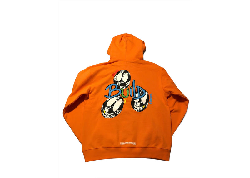 Chrome Hearts Matty Boy Link & Build Orange Hoodie