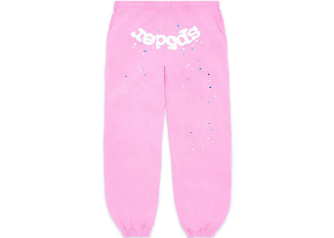 Sp5der Websuit Pink Sweatpants