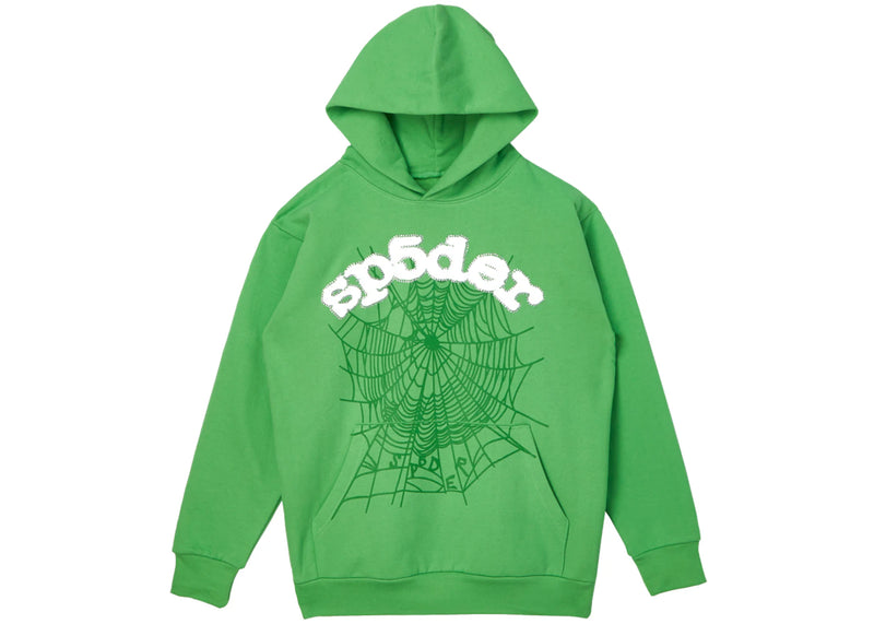 Sp5der Slime Green Hoodie