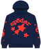 Sp5der Navy Beluga Hoodie