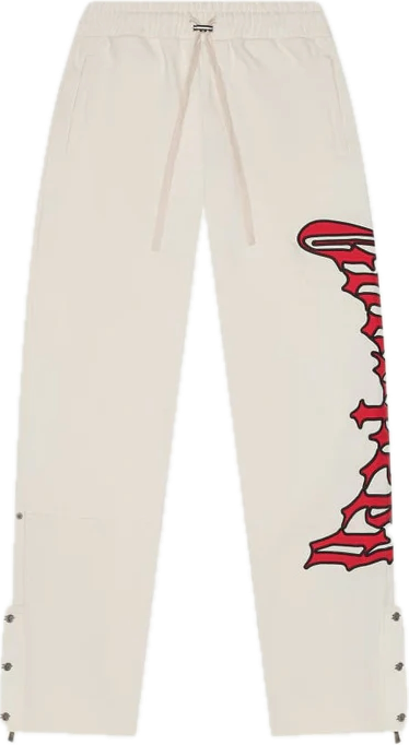 Godspeed OG Logo V2 Bone/Red Sweatpants