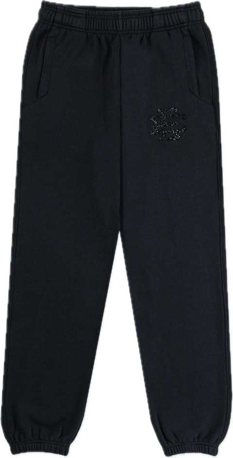 Eric Emanuel Swarovski Black Sweatpants