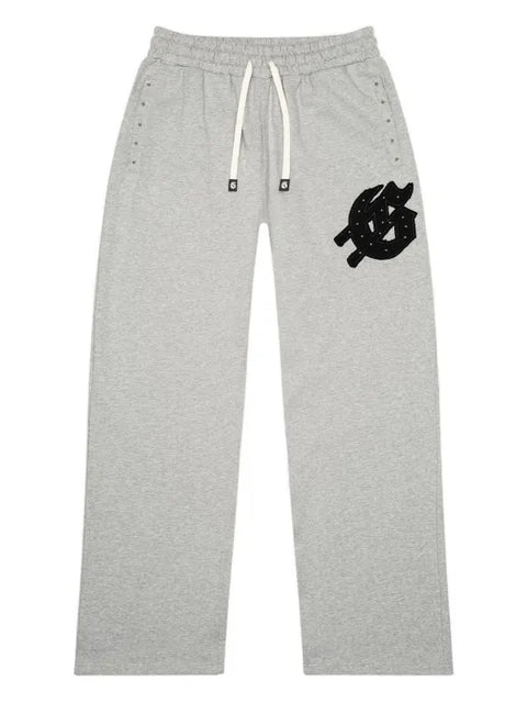 Godspeed Symmetric Studded Grey/Black Sweatpants
