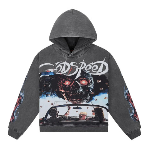 Godspeed Drive In Grey Hoodie