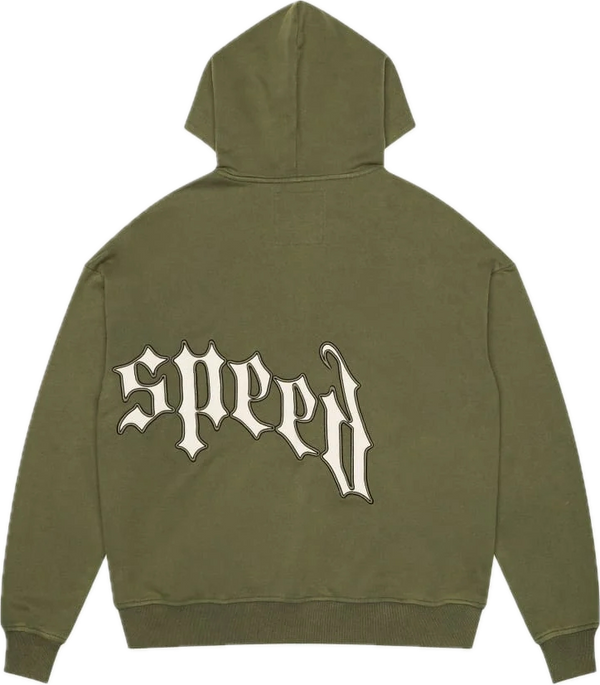 Godspeed OG Logo Olive/Bone Hoodie