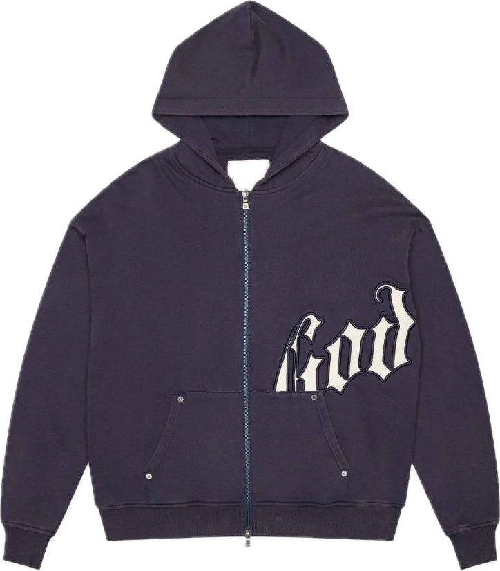 Godspeed OG Logo Navy/Bone Hoodie