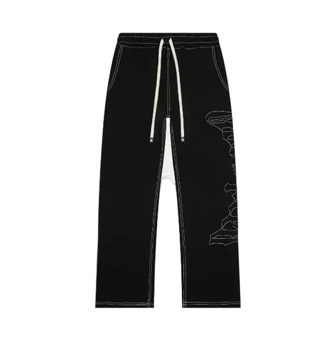 Godspeed Stitched Black Sweatpants
