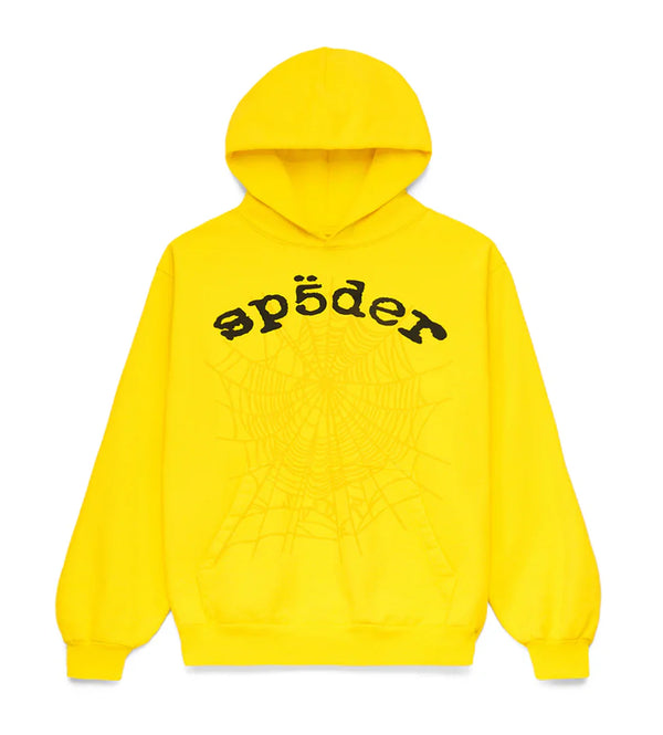 Sp5der Legacy Yellow Hoodie