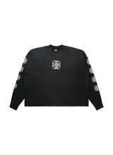 HMDD Biker Black L/S Tee