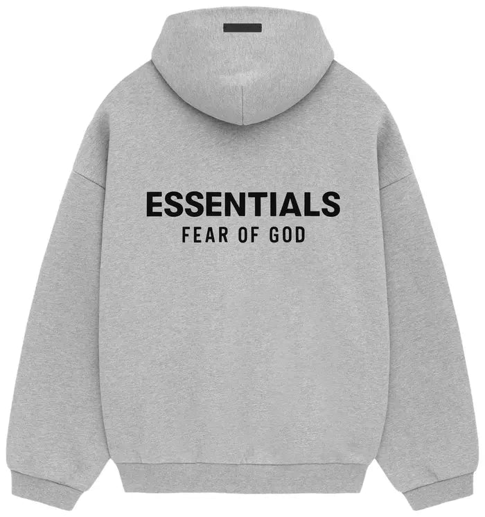 Essentials FW24 Light Heather Gray Hoodie