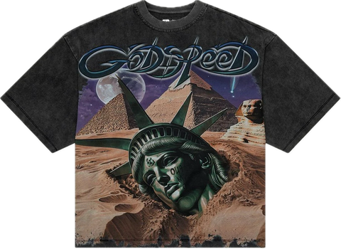 Godspeed Mother Cairo Black Tee
