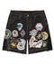 Godspeed Patchwork Denim V2 Black Shorts