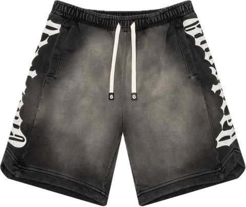 Godspeed CourtSide Black Sun Fade Shorts