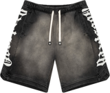 Godspeed CourtSide Black Sun Fade Shorts