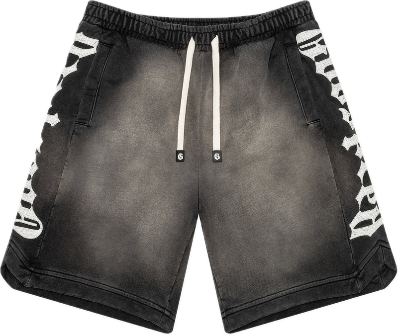 Godspeed CourtSide Black Sun Fade Shorts